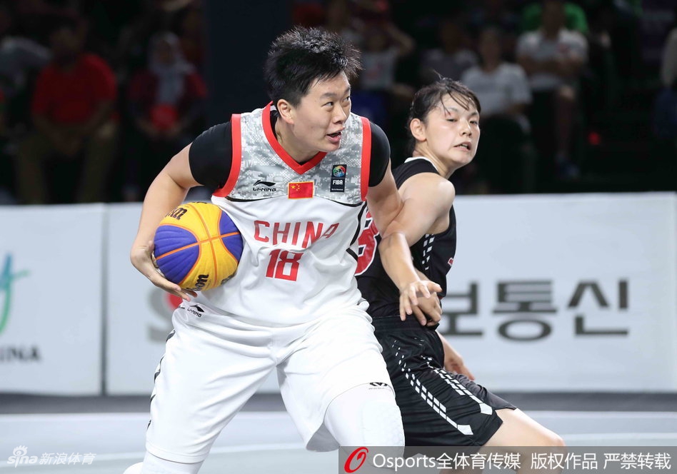 8月26日，2018年雅加达亚运会女子3x3篮球决赛：中国21：10胜日本。